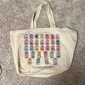 LaCroix Canvas Tote Bag 🥤